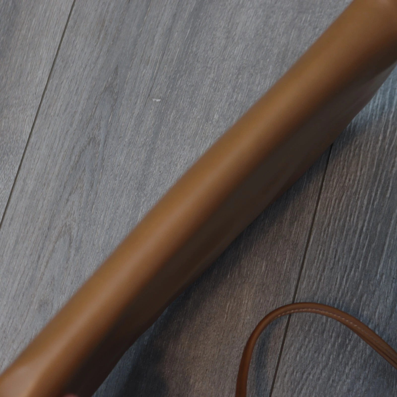 WANDLER Borsa a tracolla vintage S marrone ecopelle convertibile pochette foderata