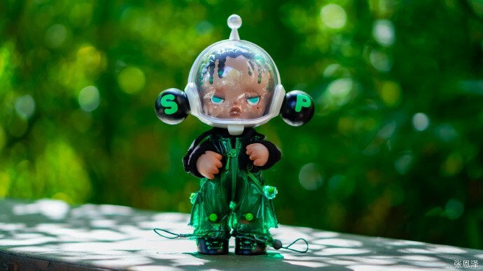 POPMART SKULLPANDA OOTD Green Field Girl Collaboration POPMART SKULLPANDA OOTD Green Field Girl Collaboration