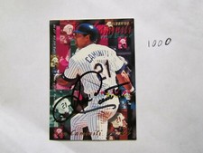 1997 Fleer Ken Caminiti Autographed Signed Baseball Card