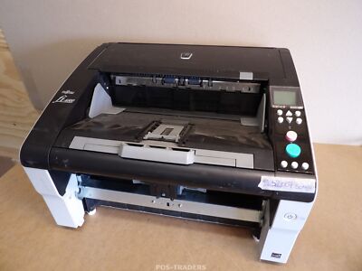 Fujitsu Fi-6800 Color Duplex Document Scanner - 1,252,007 SCANS / MISSING TRAY