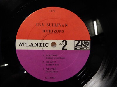 IRA SULLIVAN HORIZONS JAZZ MONO LP VINYL ALBUM | eBay