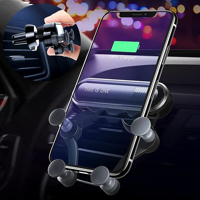 Car Air Vent Phone Holder For iPhone 11 Pro Max XR Auto Grip Gravity Mount Stand eBay