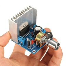 Power Amplifier Board Module Stereo Audio Amplifier Dual Channel AMP AC/DC 12V