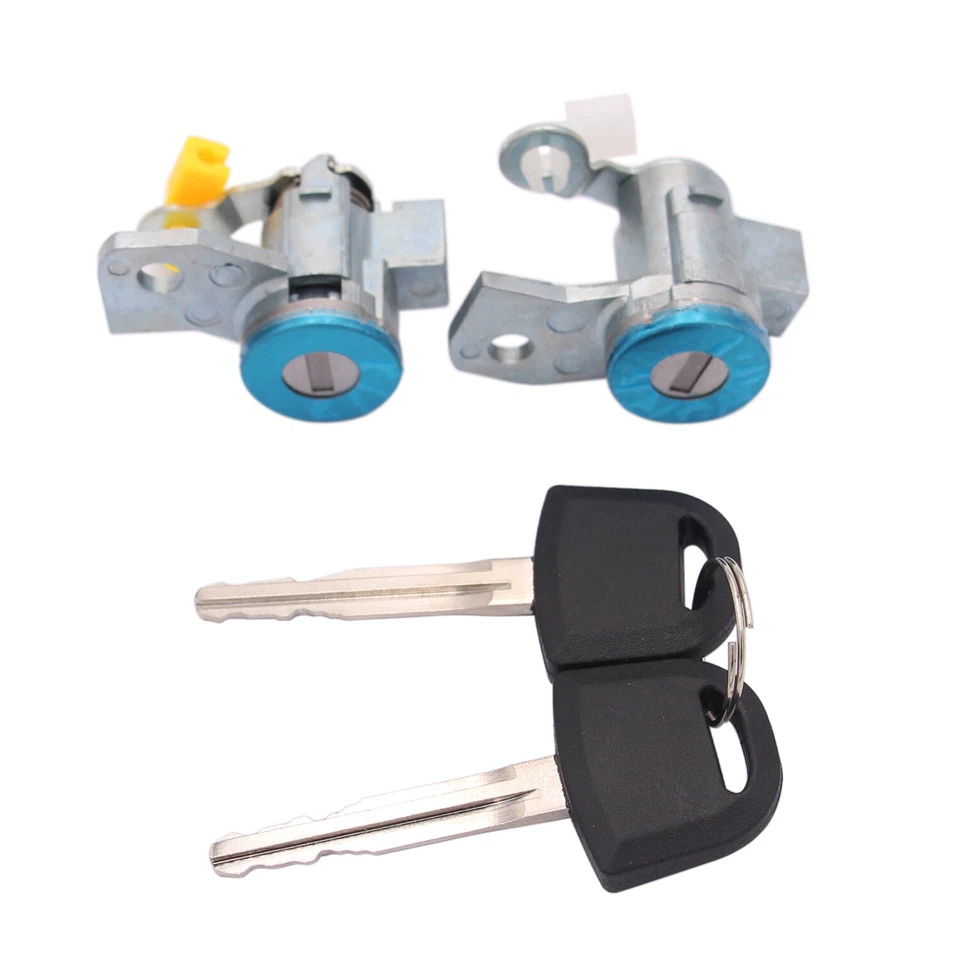 Front Door Lock Cylinder Kit Fit for 2006-2012 Chevrolet Colorado GMC Canyon H3 - Image 2 of 4