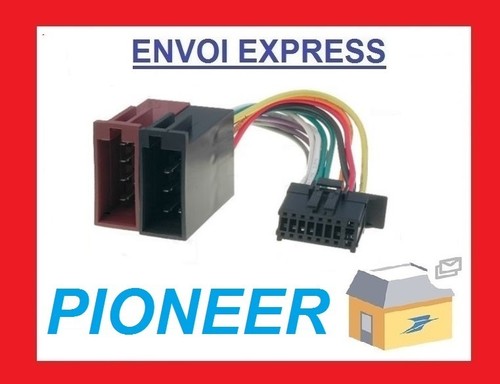 Adaptador Toma Iso Autorradio Pioneer - 16 Pin Conector Pro Fr | eBay