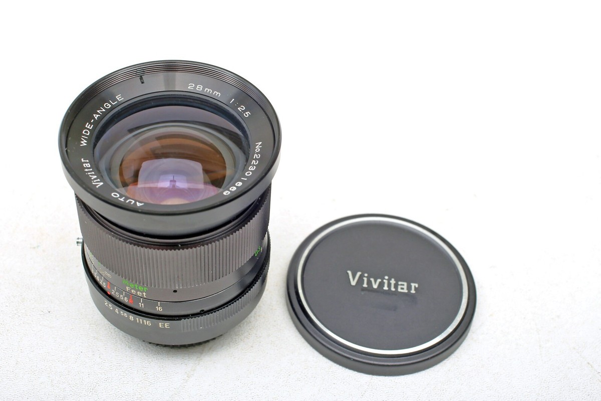 Vivitar 28mm Konica AR EE Mount Wide Angle FAST Prime