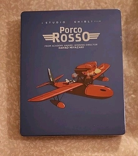 Porco Rosso (Steelbook Editon 2 Disc Blu-ray and DVD , 1992) BRAND NEW