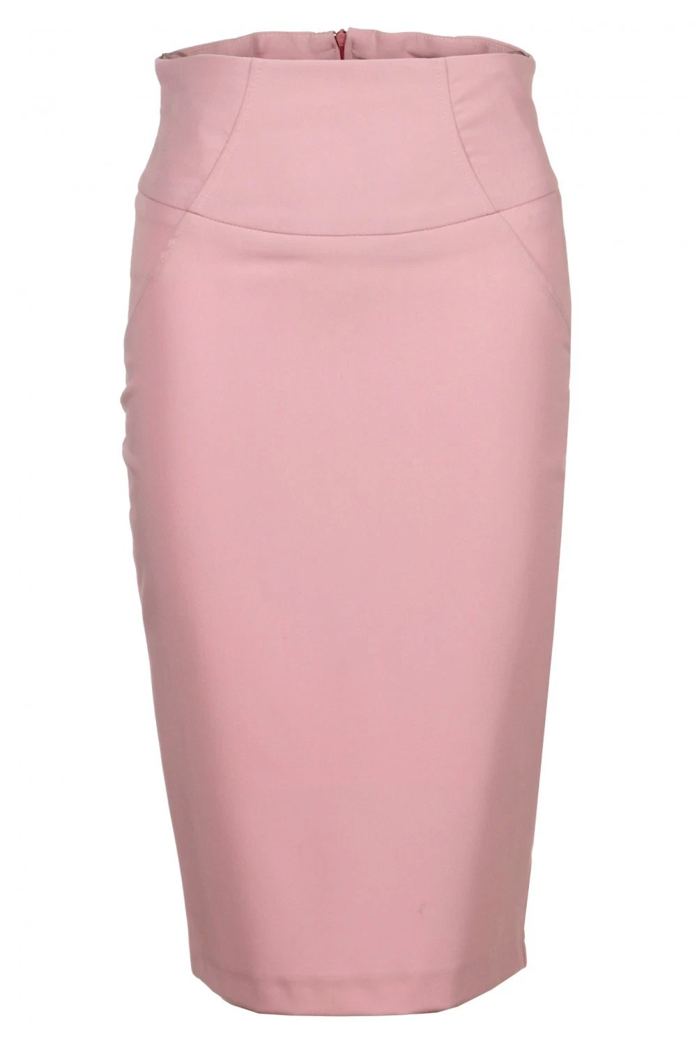 High-waisted skirt pale pink Size 0, 4, 6 US Fashionable NEW High Quality