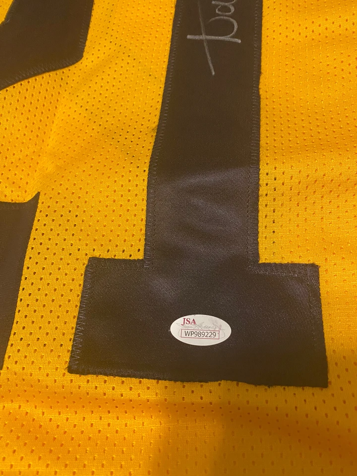 Camiseta Aqib Talib Los Angeles Rams NFL Autografiada Firmada Personalizada Certificado de Autenticidad JSA Foto 3 de 4