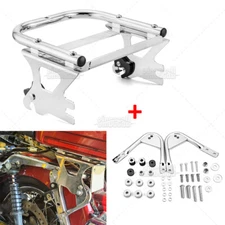 For 97-08 Harley Touring 2-Up Tour Pack Mount Luggage Rack Docking Hardware Kit