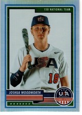 Joshua Woodworth 2023 USA Baseball Stars and Stripes Silver