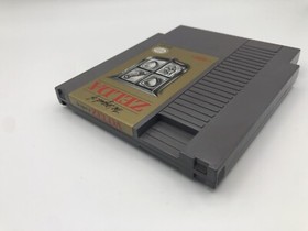 The Legend of Zelda NES (Nintendo Original Classic, 1987) Authentic Grey Cart