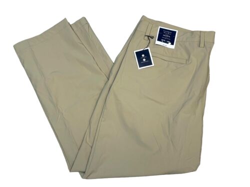 NWT Club Room Men's 4-Way Stretch Chino Pants Khaki Size 38x30