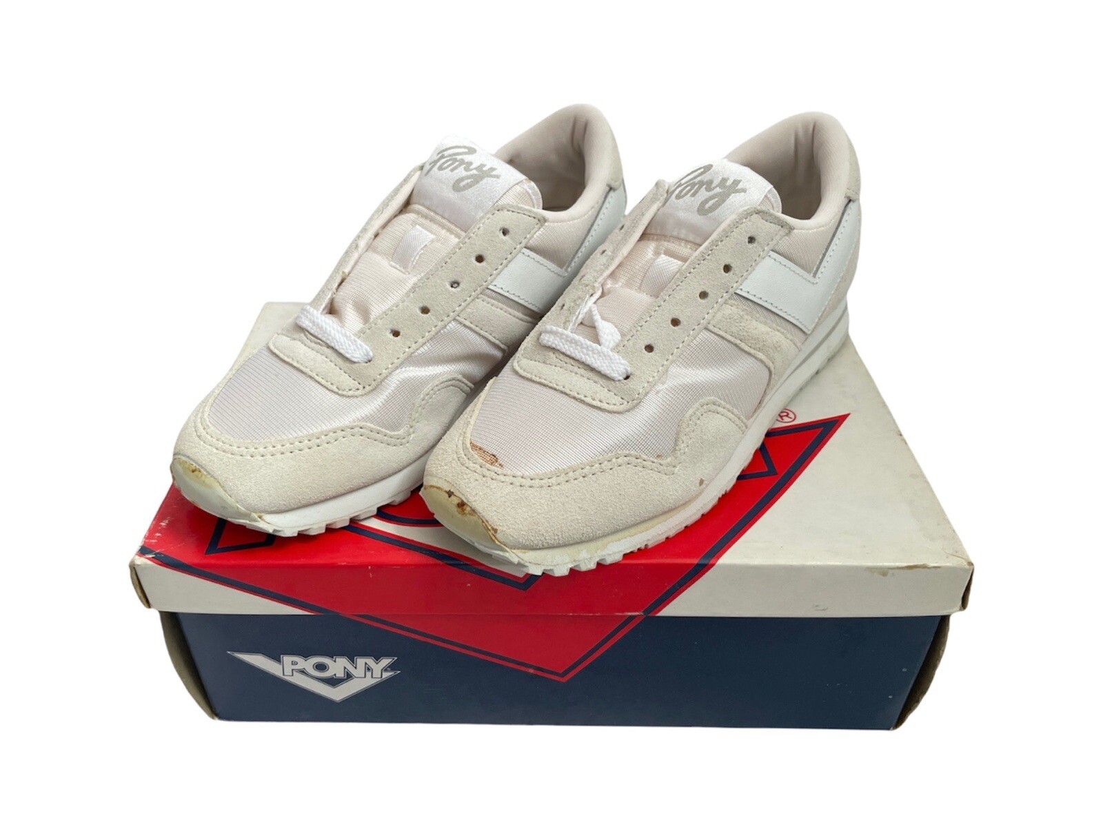 Scarpe da corsa Spirit da donna vintage pony taglia 5 5 nuove con scatola anni '80