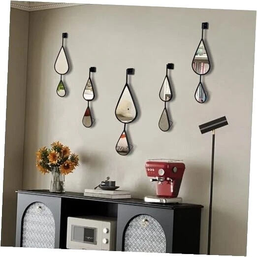 Metal gótico espejos para decoración del hogar