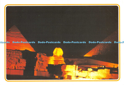 D076649 Gizeh. Sound und Licht in den Pyramiden von Gizeh. El Farana Werbung an