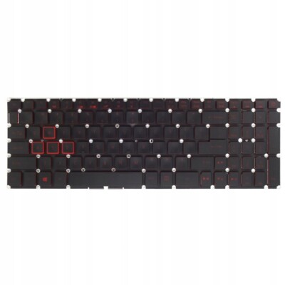 Tradebit Tastatur für Acer Nitro 5 AN515 AN515-41 AN515-42 Predator Vx US QWERTY