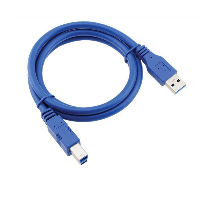 Printer USB 3.0 Cable A to B Male to Male Cord for Hard Drive Scarers-image