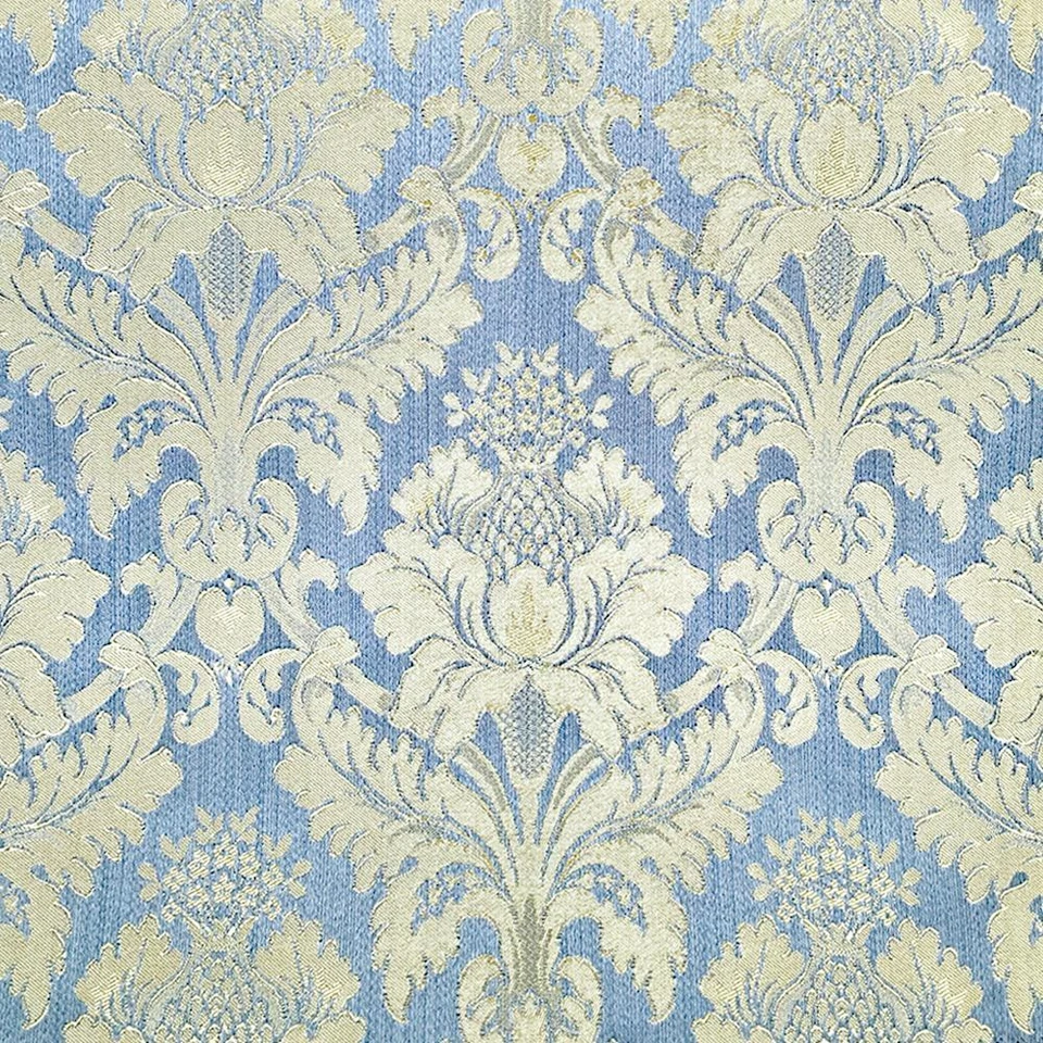 10 COLORS / 110" Wide Damask Soft Sheen Jacquard Fabric - Image 3 of 4