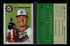 2023 Topps Chrome Platinum Anniversary Rookie Refractor Cade Cavalli