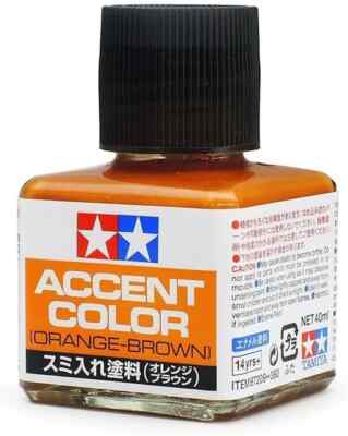 Tamiya 87209 Panel Line Accent Color Orange Brown