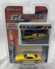 NIP Greenlight Yellow Machine GL Muscle 1971 AMC Javelin SST Series 2