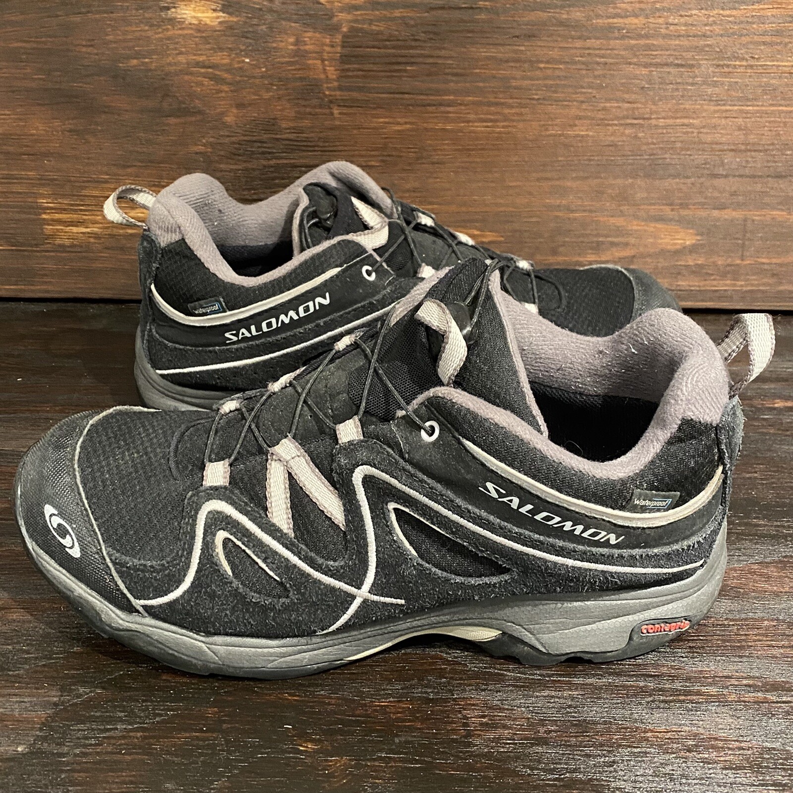 Salomon XA Pro 3D Goretex 145464 scarpe da trekking nere US 5 5 EU 38