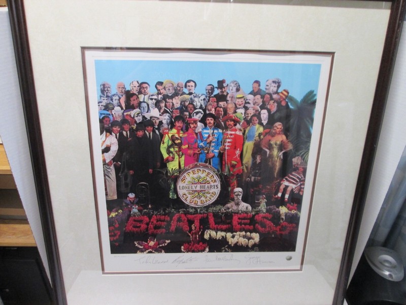 The Beatles Framed Litho print Sgt. Pepper's Lonely Hearts Club Band - L.E.