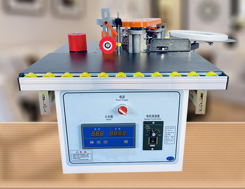 Automatic belt breaking edge banding machine double-sided Gluing ...