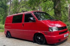 VW T4 t4 TRANSPORTER X2 ROOF Bars roof rails Surf Bus  Retro Rack Roofrack