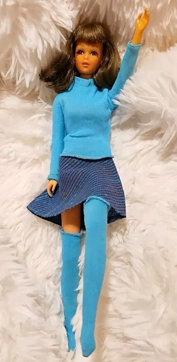 Vintage Francie Barbie Bendable Leg Barbie Doll W/Vintage Outfit