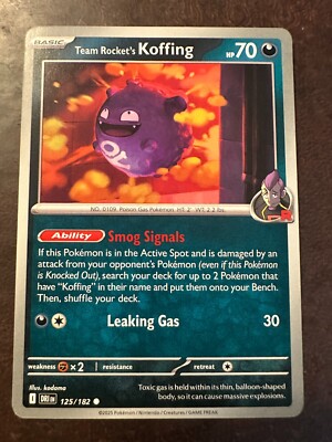 Koffing 125/182 Destined Rivals NM | eBay