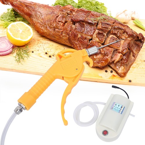 Electric Meat Injector Processor Electric Meat Saline Pump Gun Syringe Pump