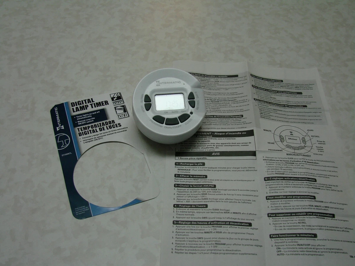 Intermatic Digital Light Timer Instructions Shelly Lighting