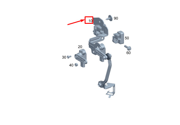 MB GLA H247 AMG Front Left Turning Angle Sensor A2479050906 NEW 