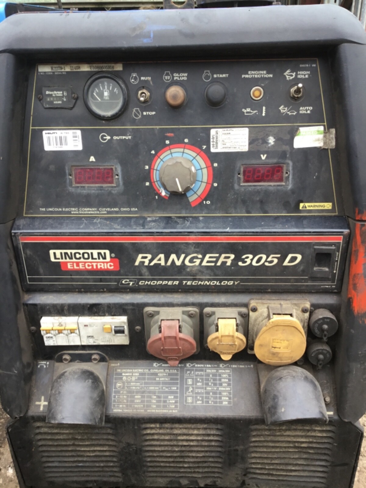 LINCOLN RANGER 305D WELDER / GENERATOR (3137) eBay