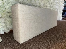 Chenille Linen Woven Padded Window Pelmet Valance