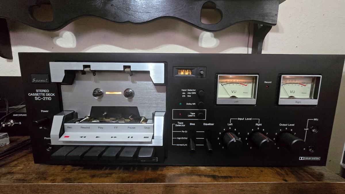 Sansui SC-2110 Stereo cassette deck | eBay