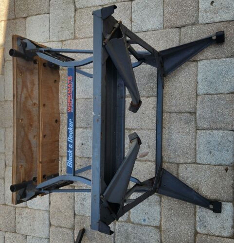 Vtg Black & Decker Workmate Dual 29" Height 79-001 Type08 Portable Work Ctr Vise - Picture 15 of 19