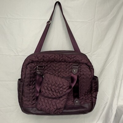 New Cynthia Rowley Women's Large Purple Puffy Quilt