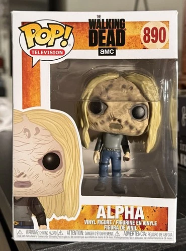 VAULTED Funko Pop! Television: ALPHA #890 AMC The Walking Dead w/Protector