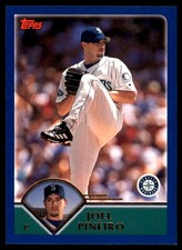 Joel Pineiro 2003 Topps #405 Mariners MLB READ FREE SHIPPING AutographDen