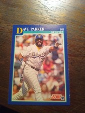 1991 Score #484 ⚾️ HOF Dave Parker ⚾️ Milwaukee Brewers 🍻