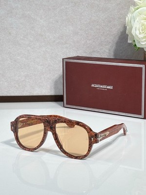 Jacques Marie Mage DRIFTWOOD Sunglasses Red Zebra/Amber 58-18