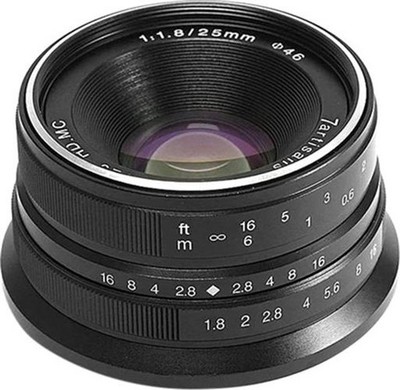 7artisans 25mm F1.8 MF Festbrennweite Nikon Fotografie Kamera Objektiv