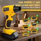 Cordless Handheld Turbo Blower for Dewalt 20V Battery Leaf Blower Power Jet Fan — photo 2