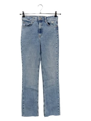 ZARA Jeans boyfriend Dames Jeans T EU 36 bleu style décontracté - Photo 1/4