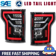 For 2015-2017 Ford F150 F-150 Pickup FULL LED Tail Lights Brake Lamps Left Right