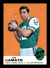 1969 Topps #100 Joe Namath G/VG X3334357