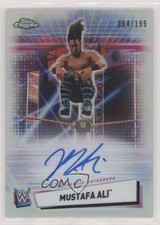 2021 Topps Chrome WWE Auto 64/199 Mustafa Ali #A-MA Auto 0s23